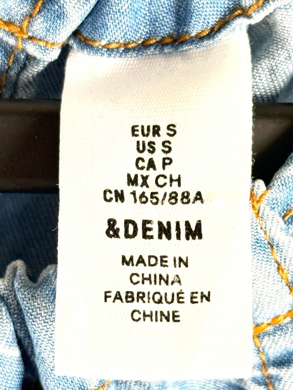 H&M Lyocell Halter Maxi Dress – Light Blue Denim Wash Size S - Picture 10 of 11